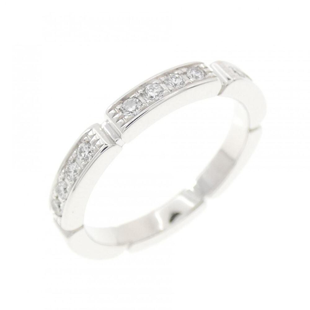 CARTIER Silver Diamond Ring